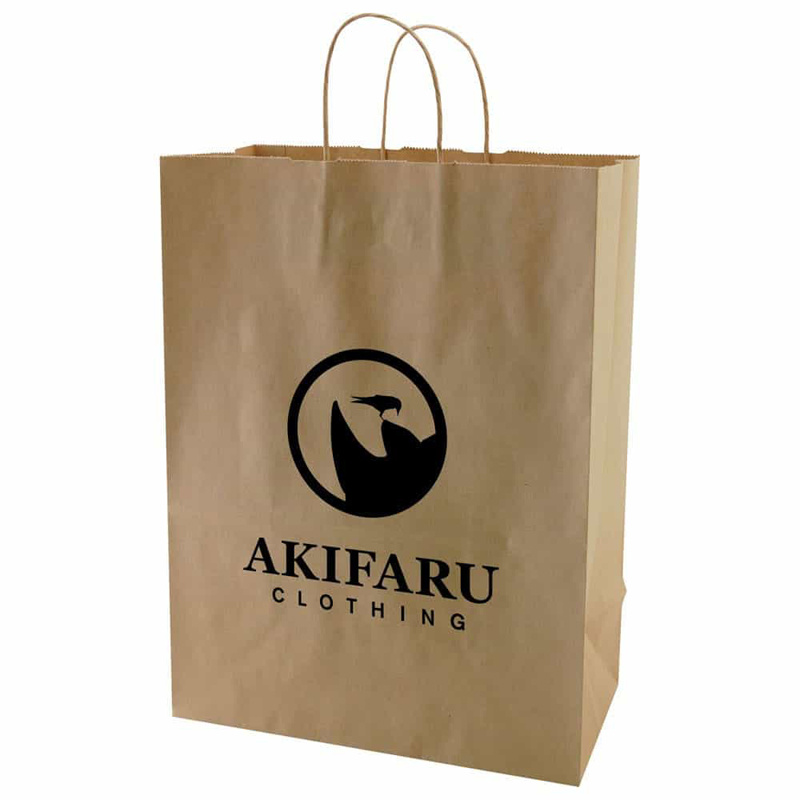 Kraft Reusable Shopping Bags Fashion Design Paper Bags karo Ngalahake
