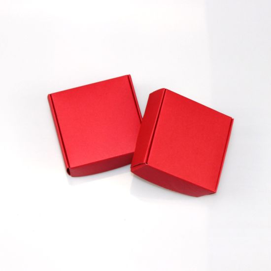 Single Color Fancy Hot Stamping Die Cut Paper Travel Sabun Packaging Box