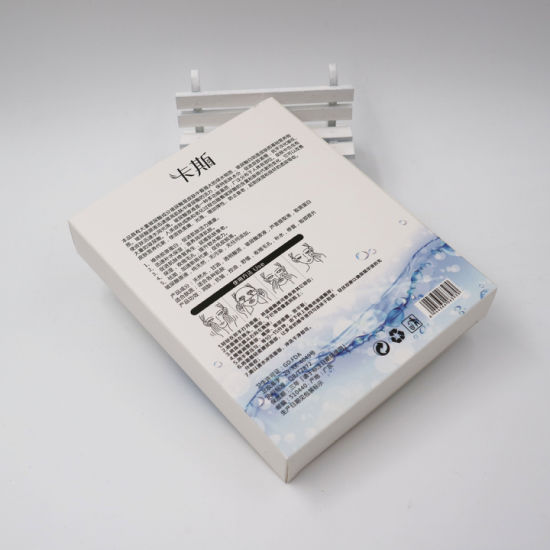 Wyt kartonmasker papierferpakkingsdoaze oanpast