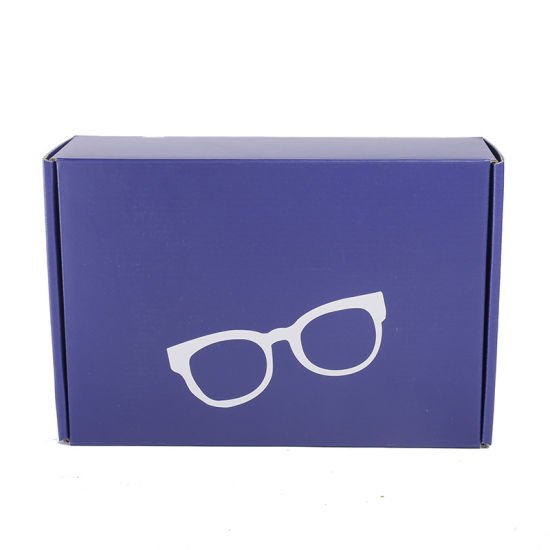 משקפיים קופסאות נייר קרטון גלי
