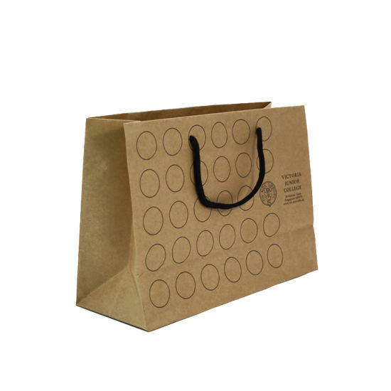 Stampa personalizzata di sacchetti di carta di marca di etichetta privata di alta qualità OEM