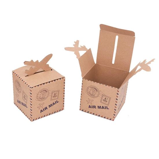 អំណោយទាន DIY Paper Git Bags Paper Wrapping Supplies Party Candies Cookies Boxing Packing