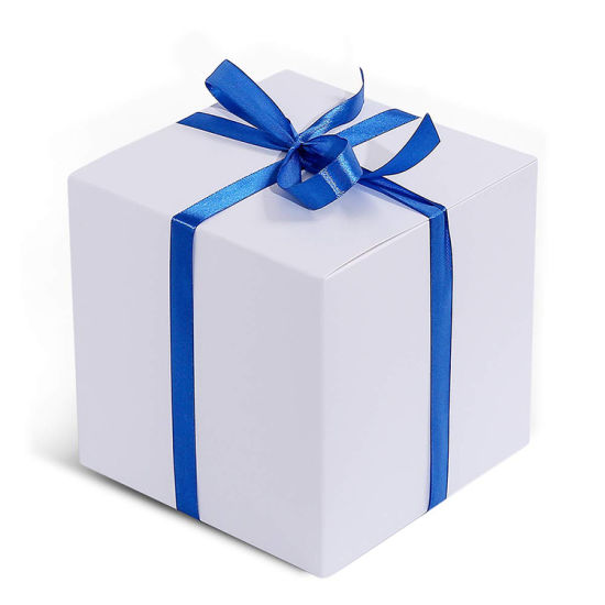 Dhuratë kuti letre e riciklueshme, e kualitetit të lartë dhe miqësore me mjedisin, White Cupcake